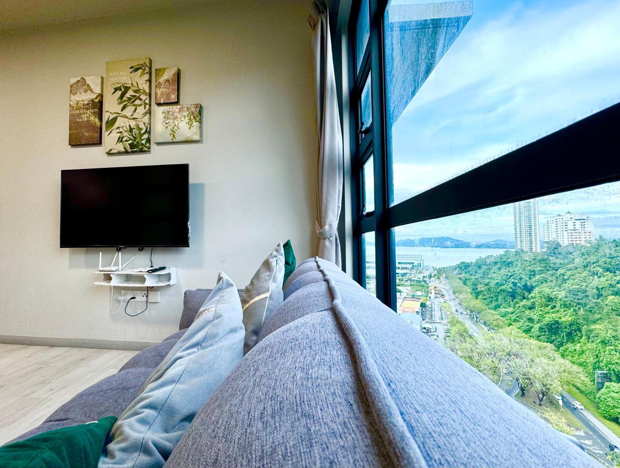 Sunset Seaview Vacation Condos @ Jesselton Quay Kota Kinabalu Exterior foto